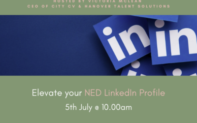 Masterclass – Elevate your NED LinkedIn Profile