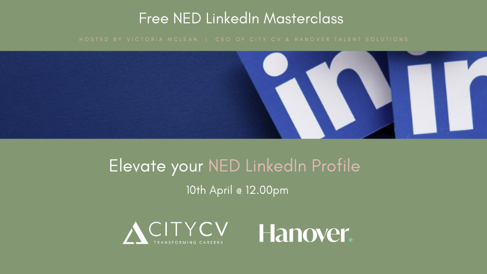 Masterclass – Elevate your NED LinkedIn Profile – 10th April 2024