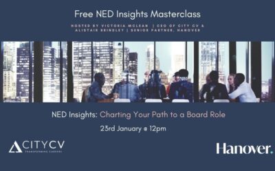 Masterclass – NED Insights: Charting Your Path to a Board Role – 23rd January 2025